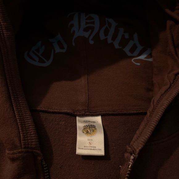 Vintage Ed Hardy Hoodie, Size Small - Picture 3 of 5